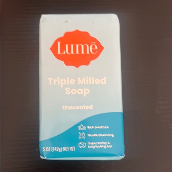 Lume bar soap (2 bars) and whole body deodorant. Unscented - Picture 3 of 4